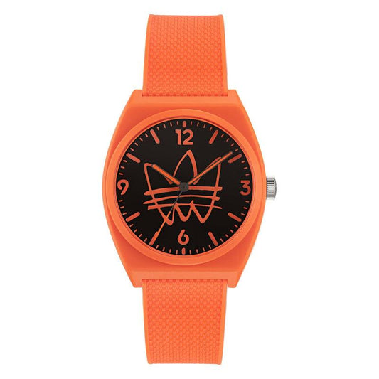 Adidas Project Two Black Dial 3 Hands Watch