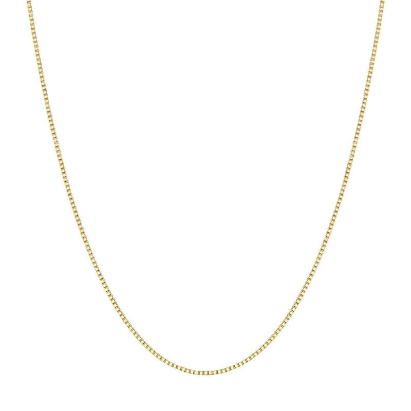 Ania Haie Elegant 14k Gold-Plated Box Chain Necklace