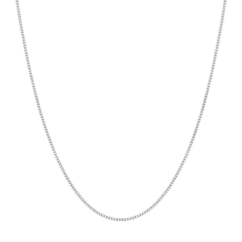Ania Haie Elegant 925 Sterling Silver Box Chain Necklace