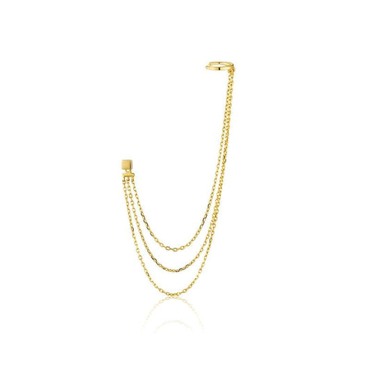 Ania Haie Fringe Draping Swing Ear Cuff