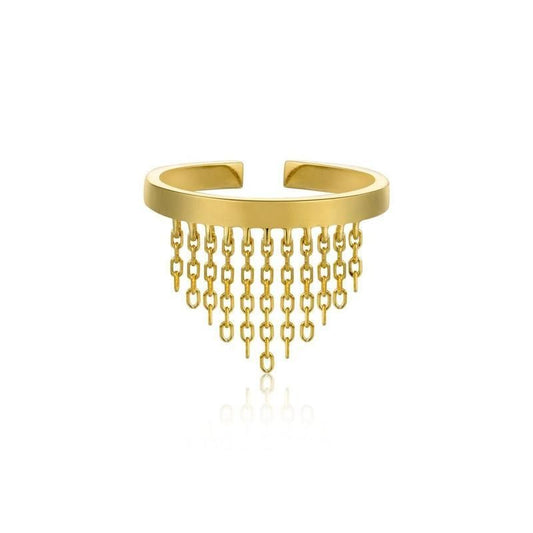 Ania Haie Fringe Fall Ring