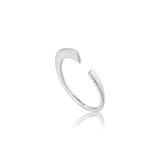 Ania Haie Geometry Curved Adjustable Ring