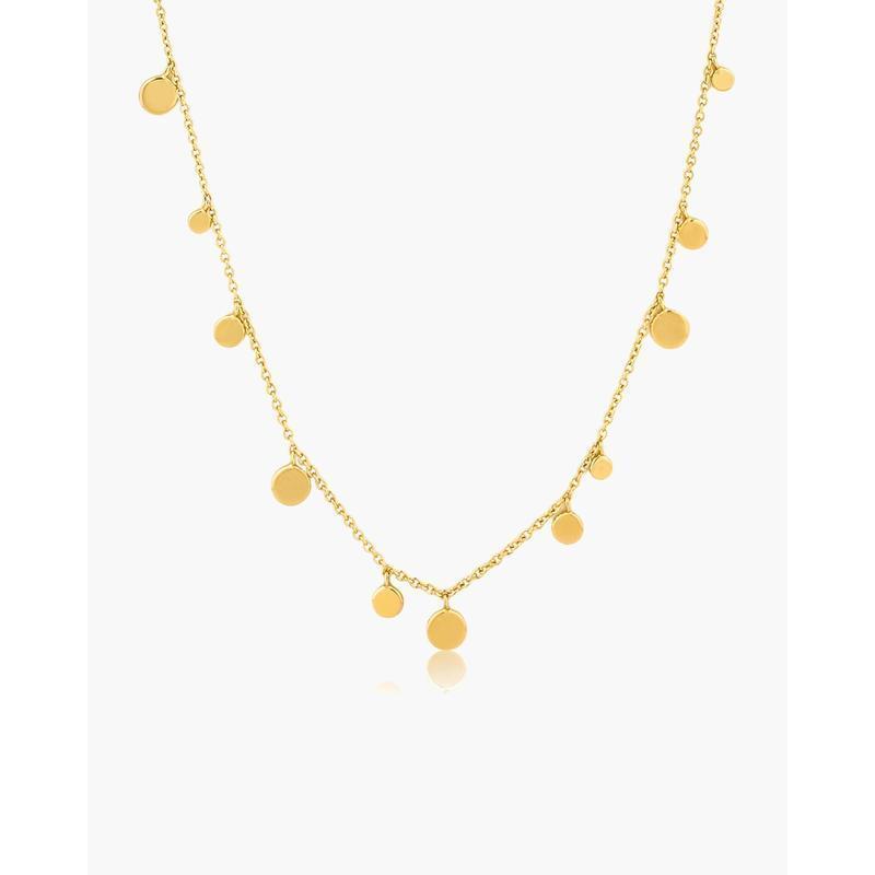 Ania Haie Geometry Mixed Discs Necklace