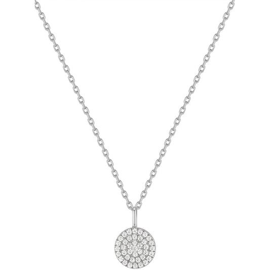Ania Haie Glam Disc Pendant Necklace