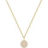 Ania Haie Glam Disc Pendant Necklace