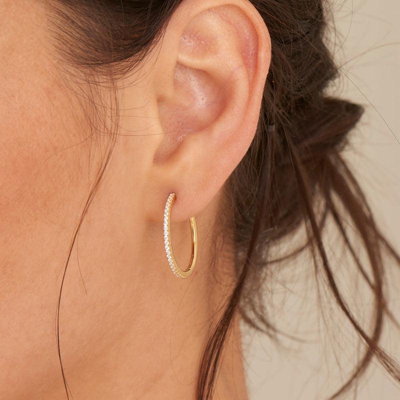 Ania Haie Glam Hoop Earrings