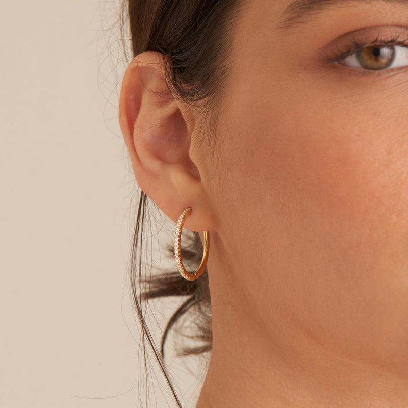 Ania Haie Glam Hoop Earrings