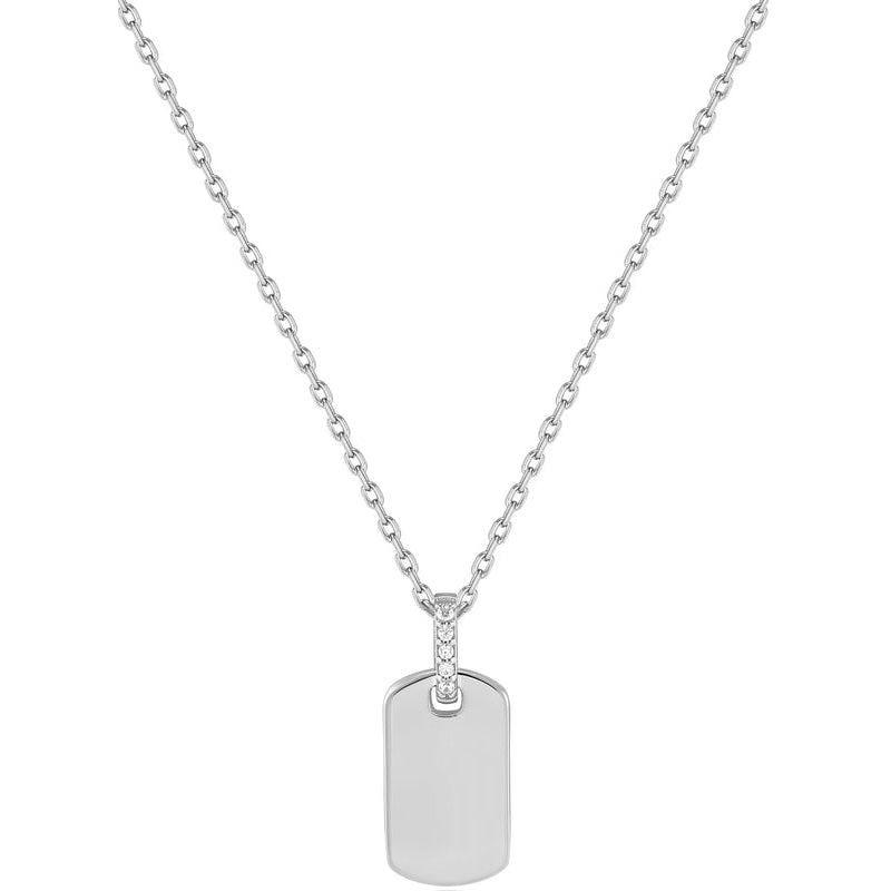 Ania Haie Glam Tag Pendant Necklace