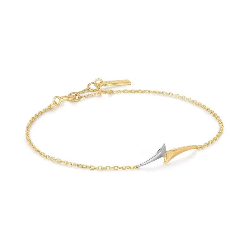 Ania Haie Gold Arrow Chain Bracelet
