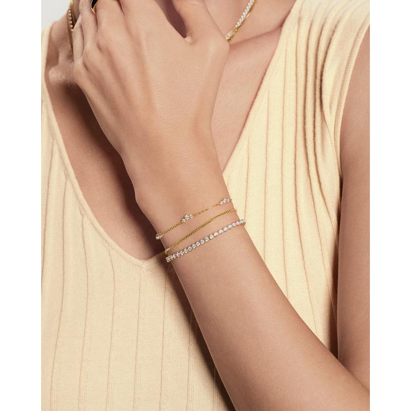 Ania Haie Gold Cluster Station Bracelet