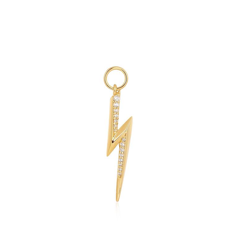 Ania Haie Gold Lightning Earring Charm