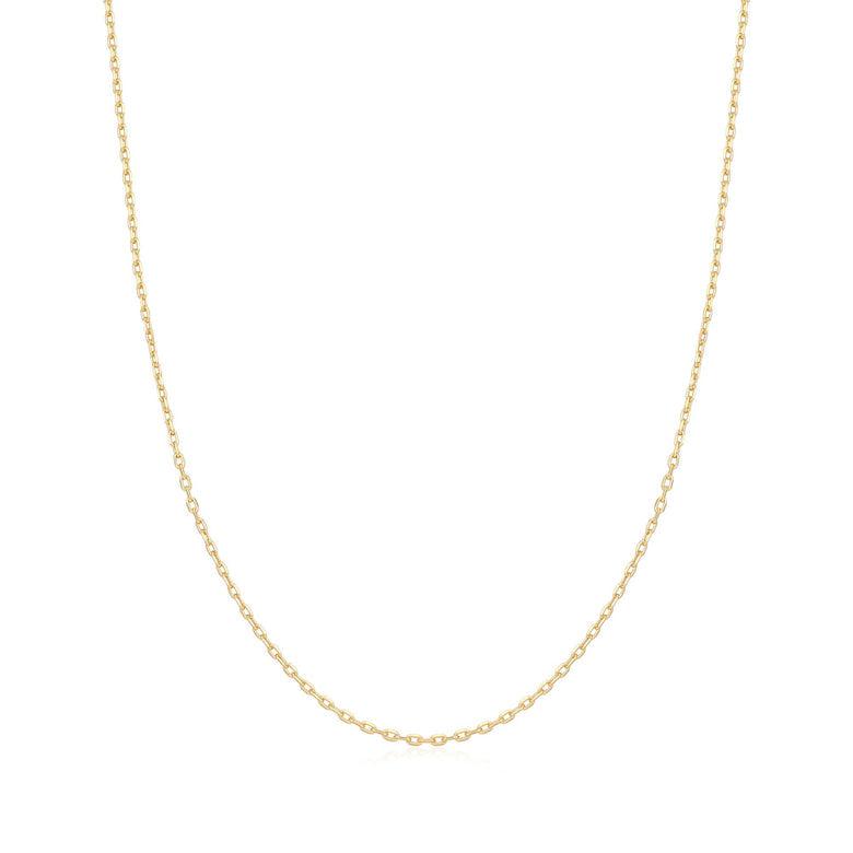 Ania Haie Gold Mini Link Charm Chain Necklace