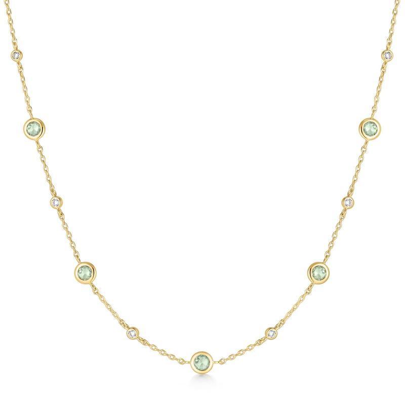 Ania Haie Ripple Joy Mint Green Station Women's Necklace