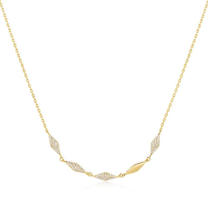 Ania Haie Gold Multi Sparkle Necklace