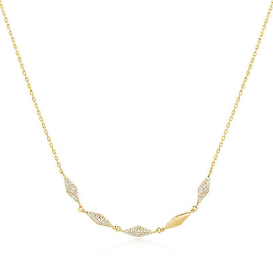 Ania Haie Gold Multi Sparkle Necklace