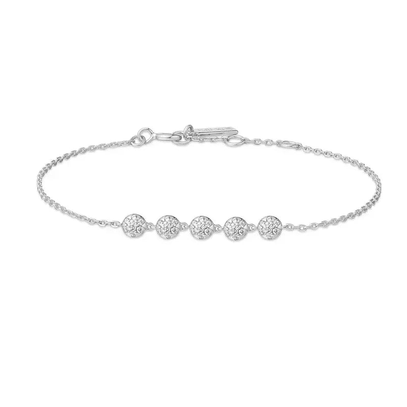 Ania Haie Gold Pavé Multi Beaded Chain Bracelet