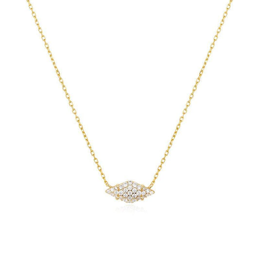 Ania Haie Gold Pave Sparkle Necklace