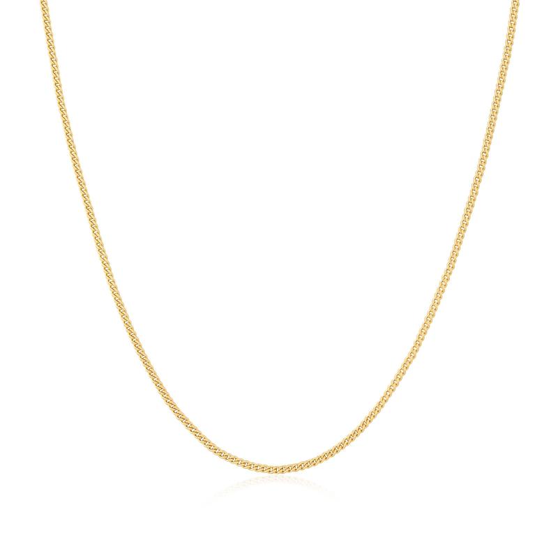 Ania Haie Gold Slim CurbLink Necklace