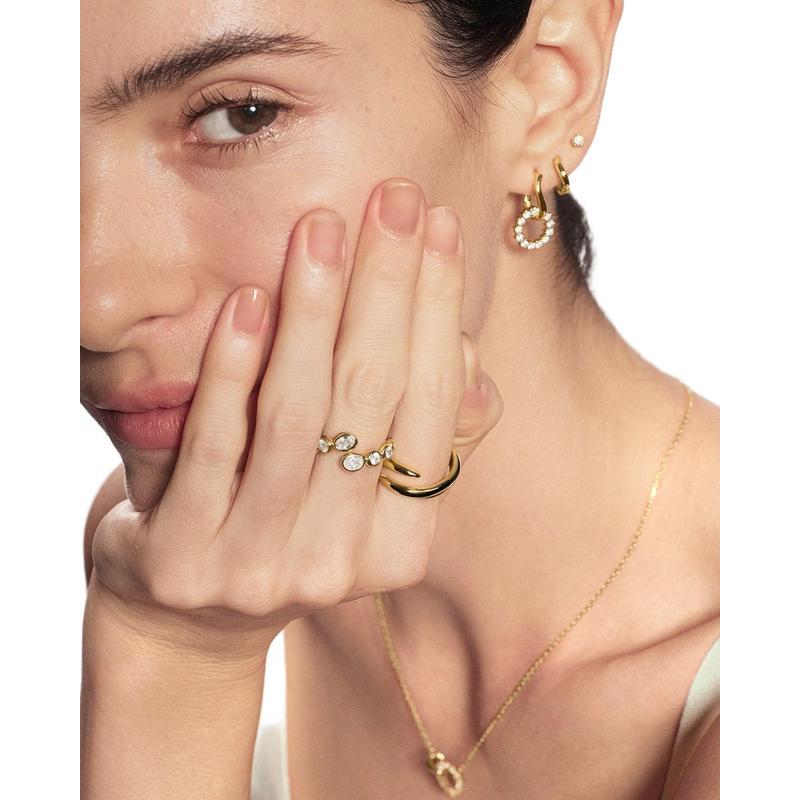 Ania Haie Gold Spiral Adjustable Ring
