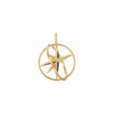 Ania Haie Gold Star Circle Charm