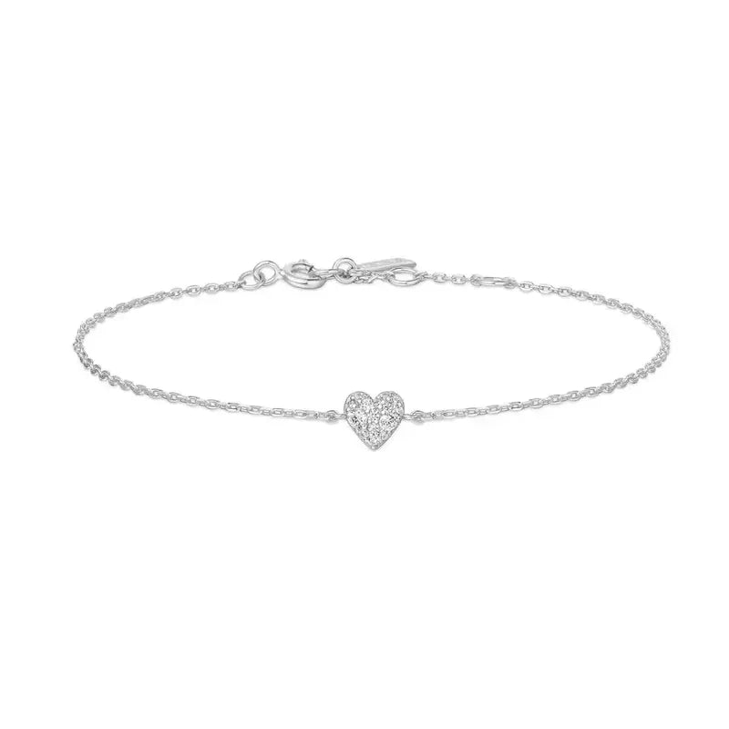 Ania Haie Gold Sweetheart Pavé Bracelet
