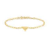 Ania Haie Gold Triangle Kiss Bracelet