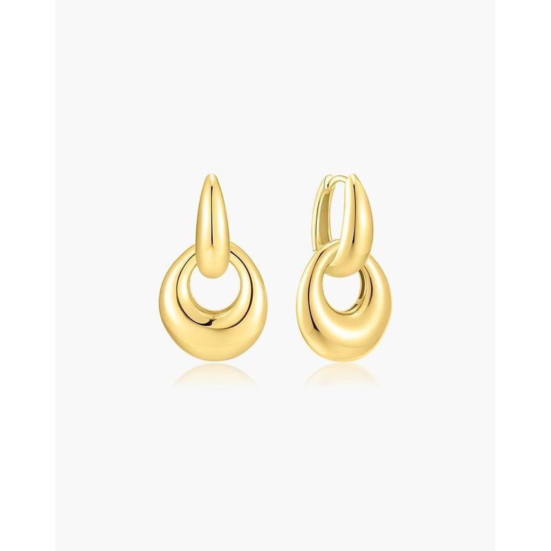 Ania Haie Hollow Organic Pebble Drop Women's Drop Earrings