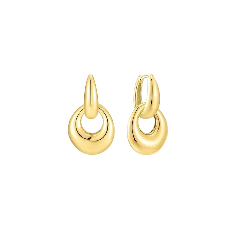 Ania Haie Hollow Organic Pebble Drop Women's Drop Earrings