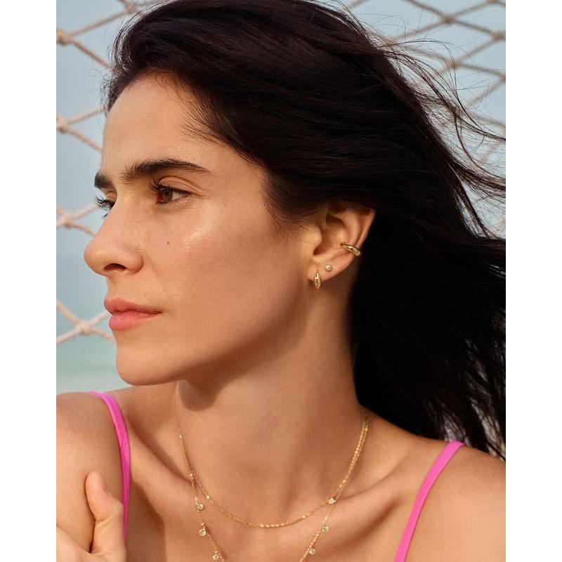 Ania Haie Gold Luxe Huggie Hoop Earrings