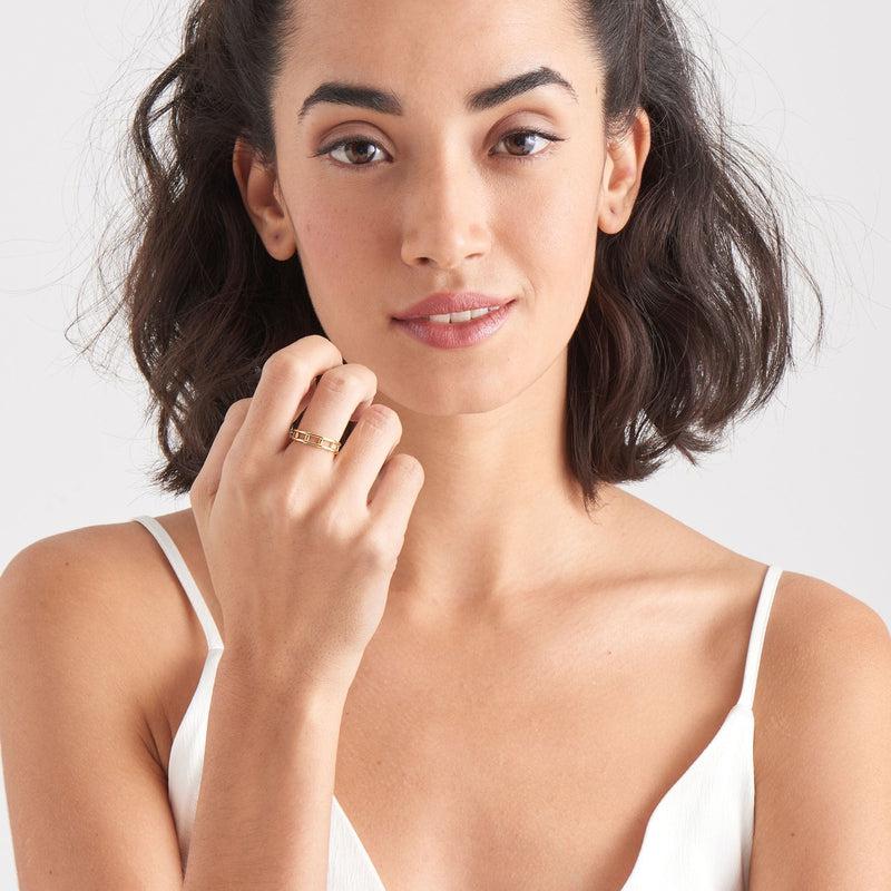 Ania Haie Modern Bar Ring