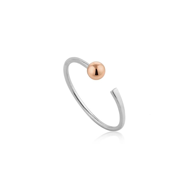 Ania Haie Orbit Flat Adjustable Ring