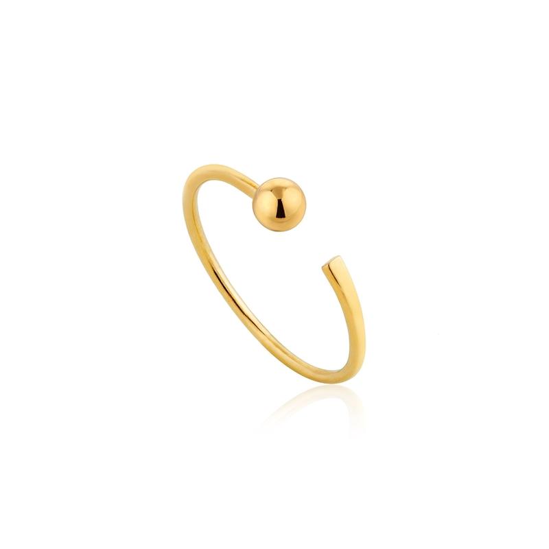 Ania Haie Orbit Flat Adjustable Ring