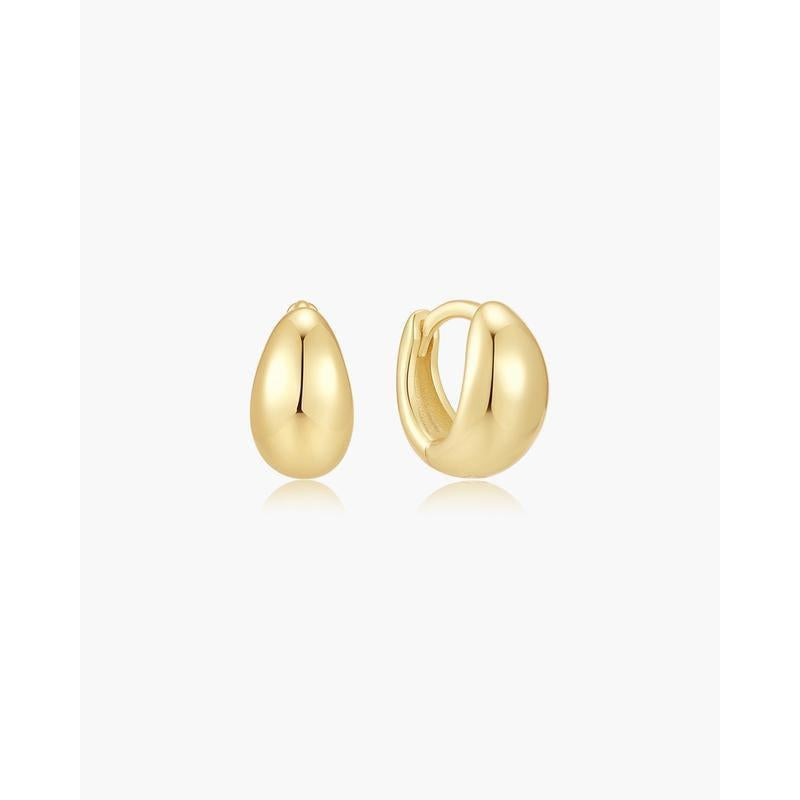 Ania Haie E076-11G Women's Huggie Hoop Earrings