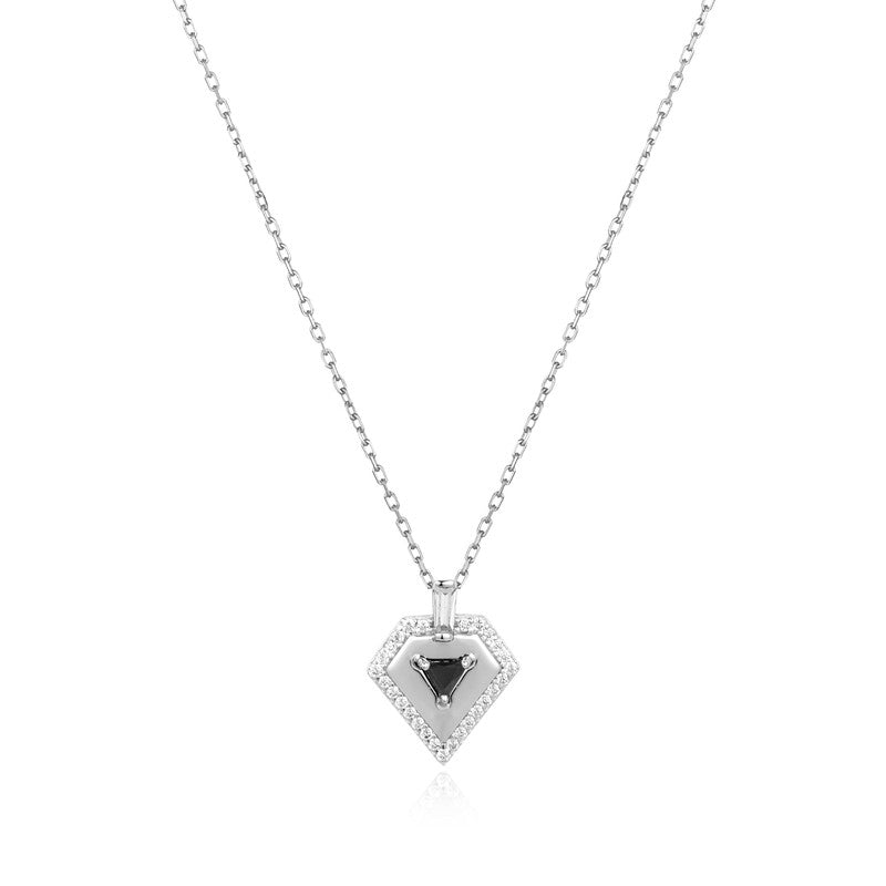 Ania Haie Silver Geometric Necklace