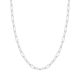 Ania Haie Silver Link Charm Chain Necklace