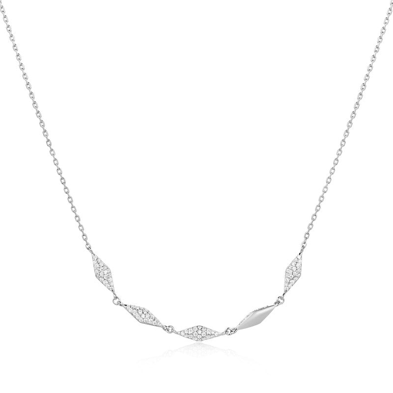 Ania Haie Silver Multi Sparkle Necklace