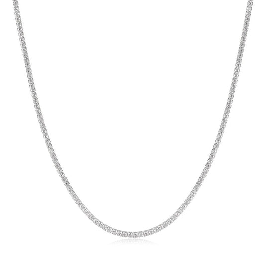 Ania Haie Silver Pave Necklace