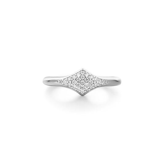 Ania Haie Silver Pave Sparkle Ring