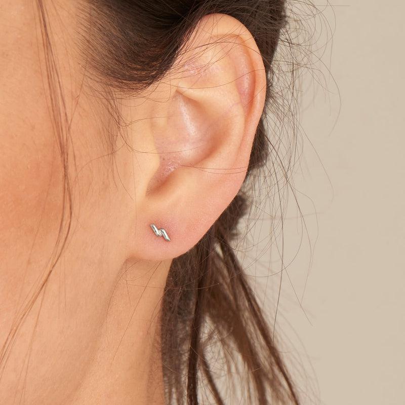 Ania Haie Smooth Twist Stud Earrings