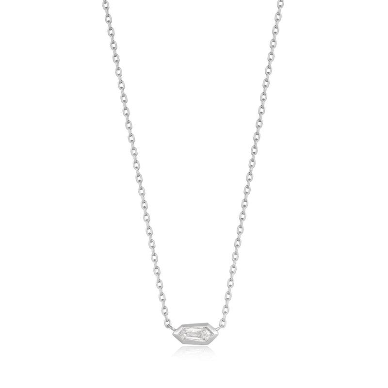 Ania Haie Sparkle Emblem Chain Necklace