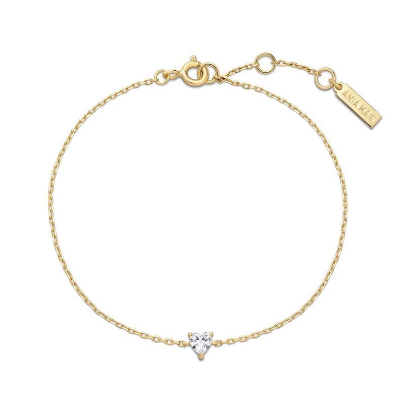 Ania Haie Sparkle Heart Bracelet