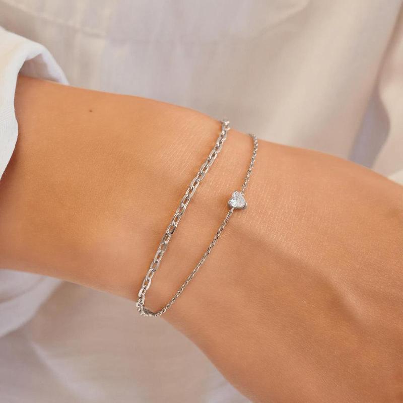 Ania Haie Sparkle Heart Bracelet