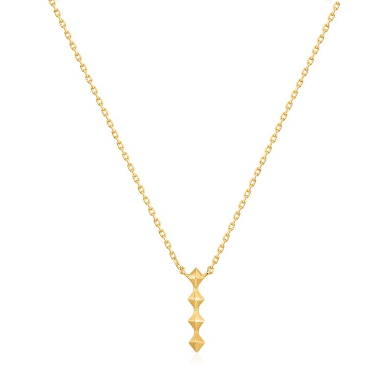 Ania Haie Spike Drop Necklace