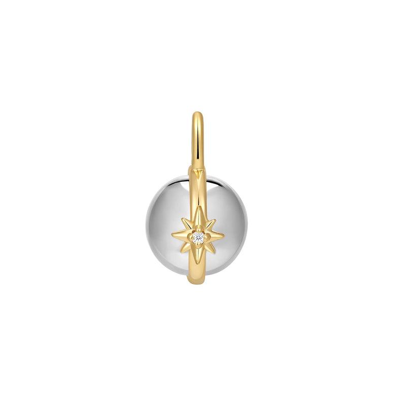 Ania Haie Two Tone Celestial Sphere Charm