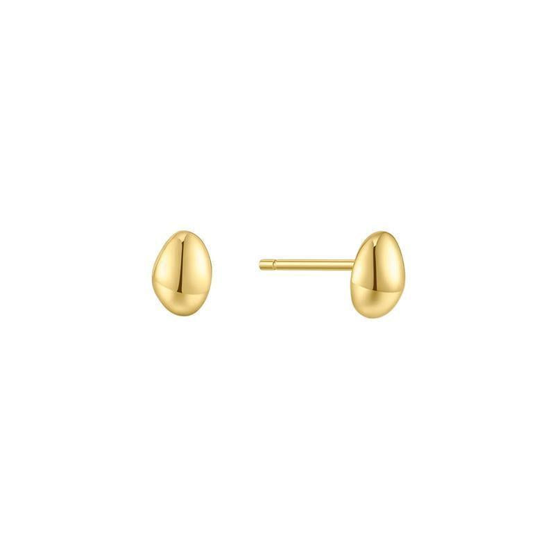Ania Haie Wanderer Organic Dome Pebble Stud Earrings E076-02G
