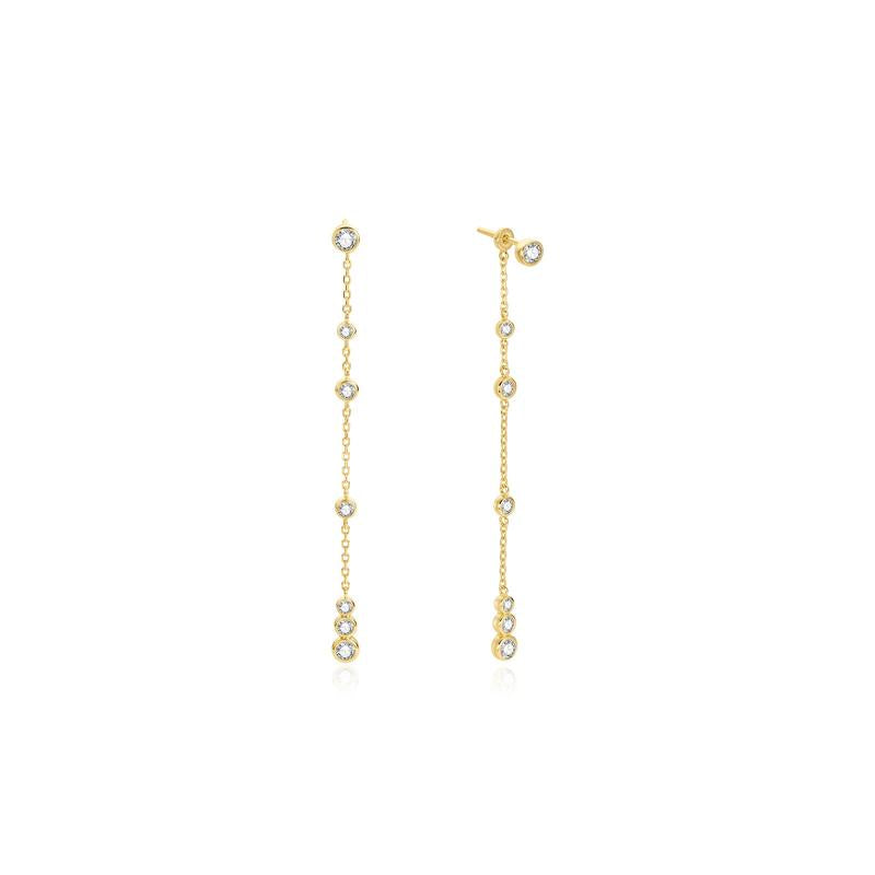Ania Haie Yellow Gold Earrings
