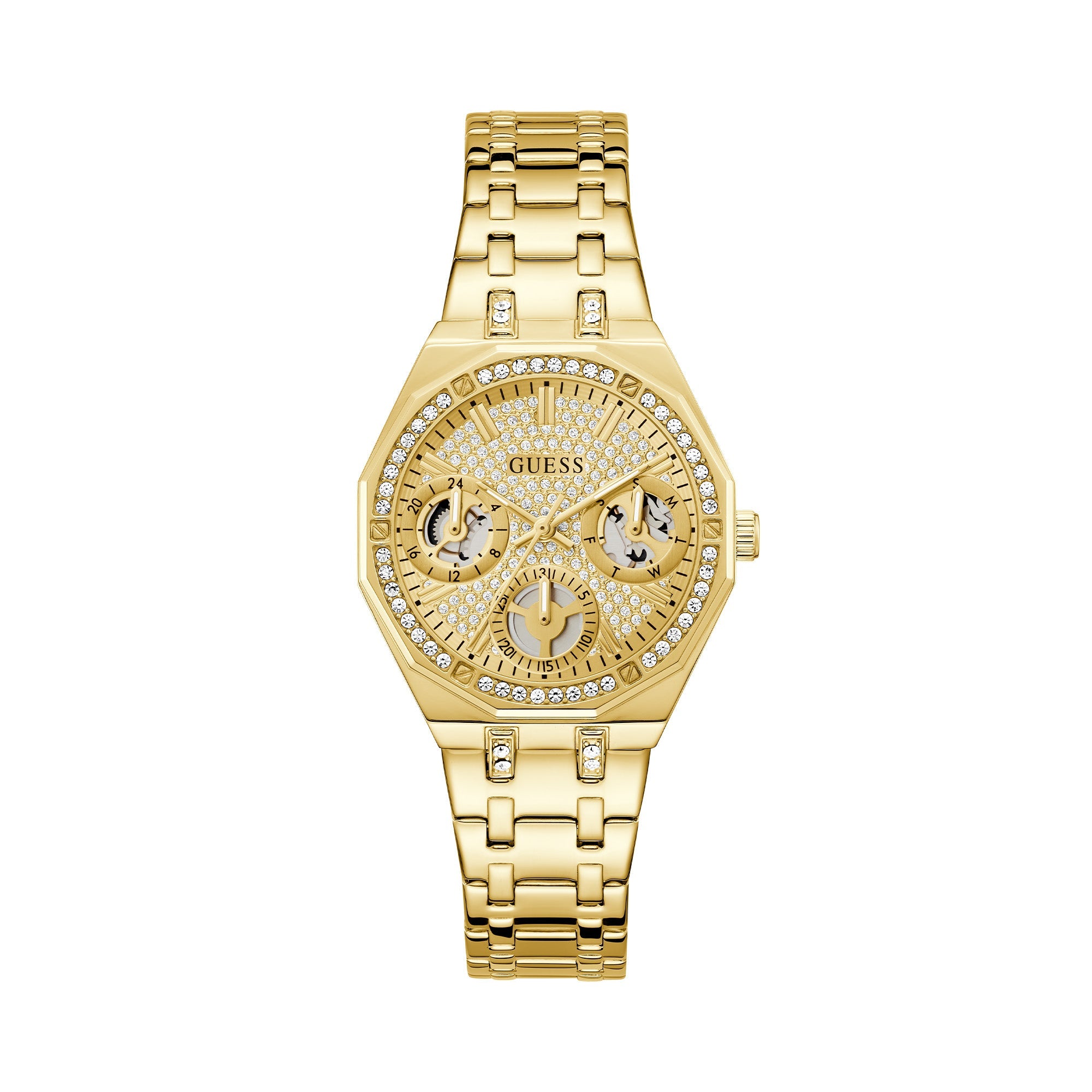 Guess Quinn Gold-Accent 36mm Quartz Women's Luxury Watch