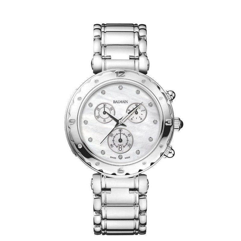 Balmain Balmainia Stainless Steel Chronograph Watch B56313385