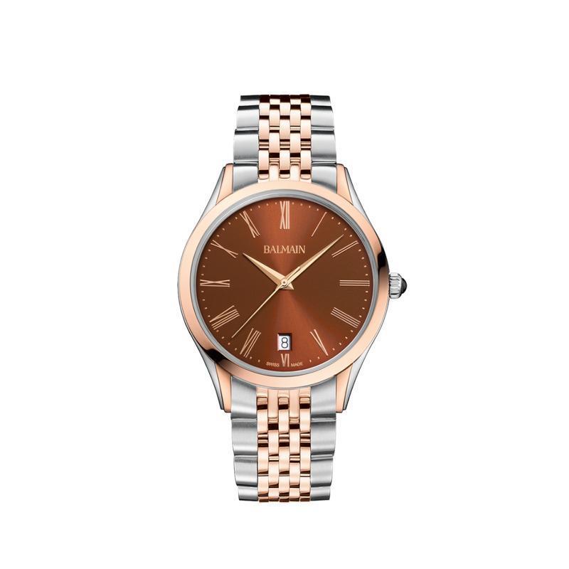 Balmain Classic R Gent Quartz Watch Brown Dial