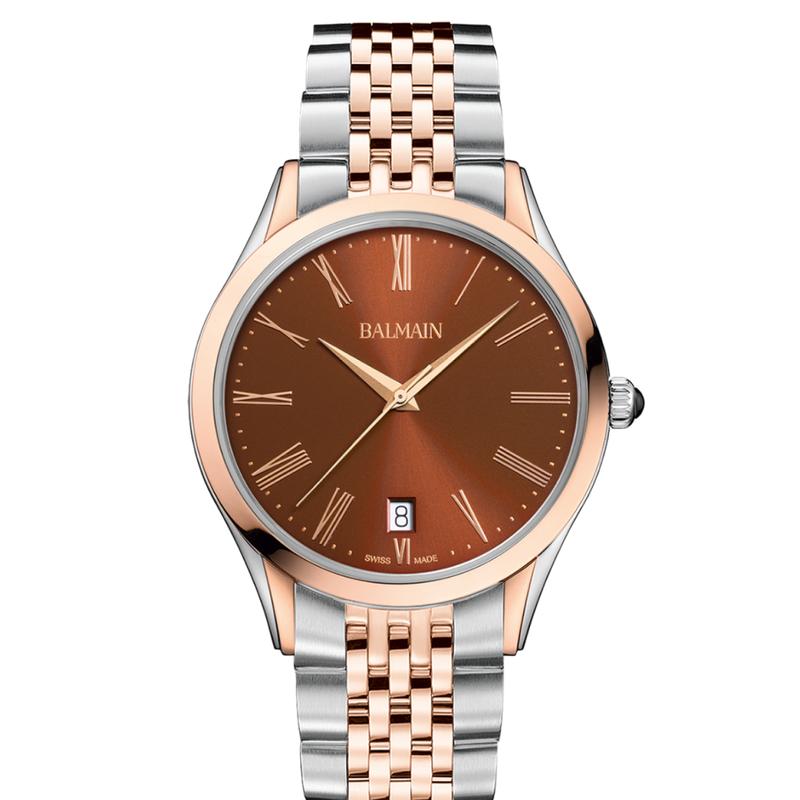 Balmain Classic R Gent Quartz Watch Brown Dial